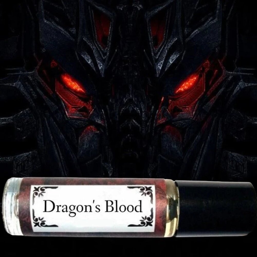 DRAGON'S BLOOD - Roll on Premium Perfume Oil - Unique scent - Earthy Exotic